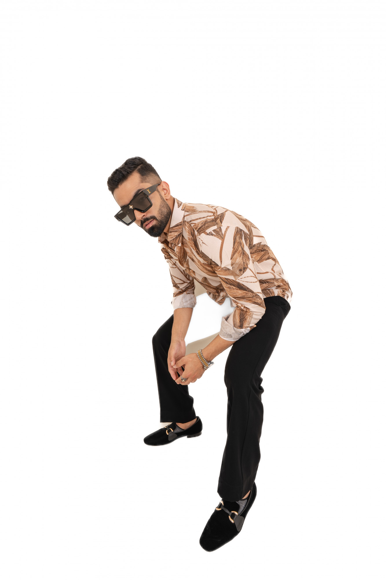 Autumn Leaf Printed Shirt