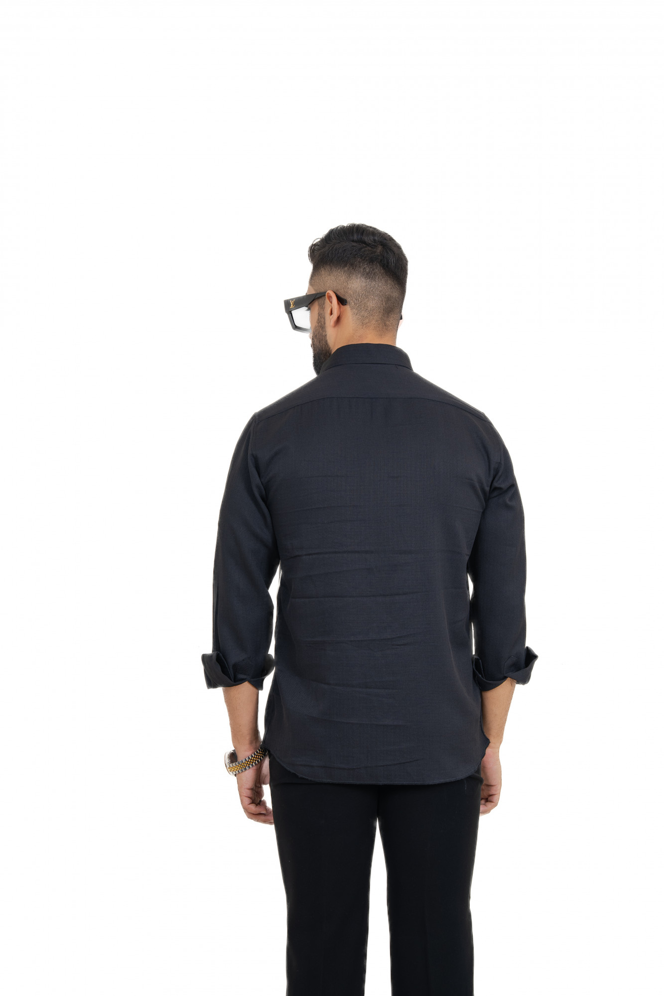 Flower Guise Shirt In Black