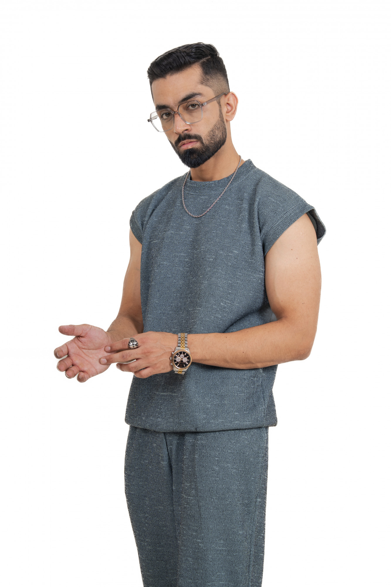 Oversized Iron Green Tank