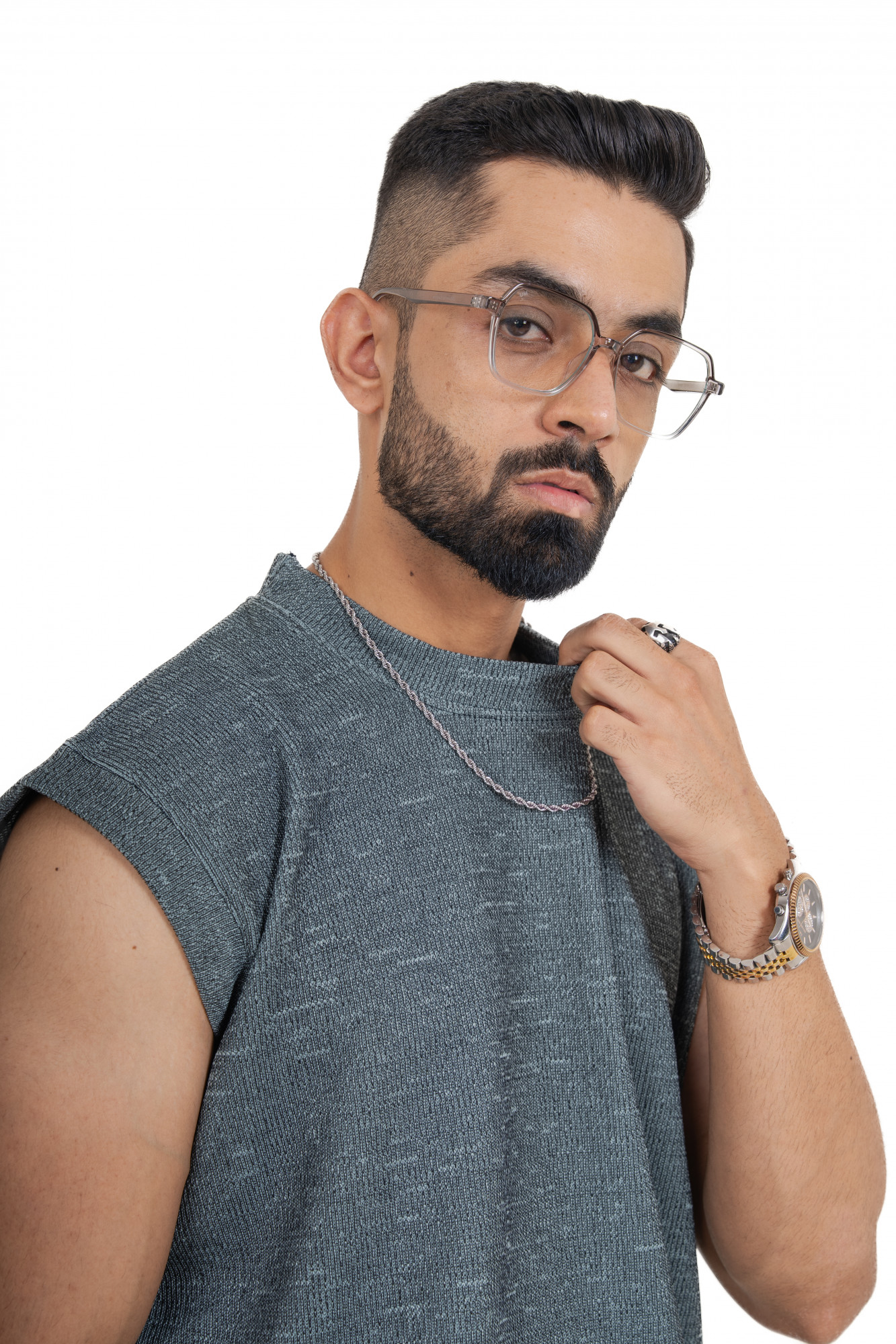 Oversized Iron Green Tank