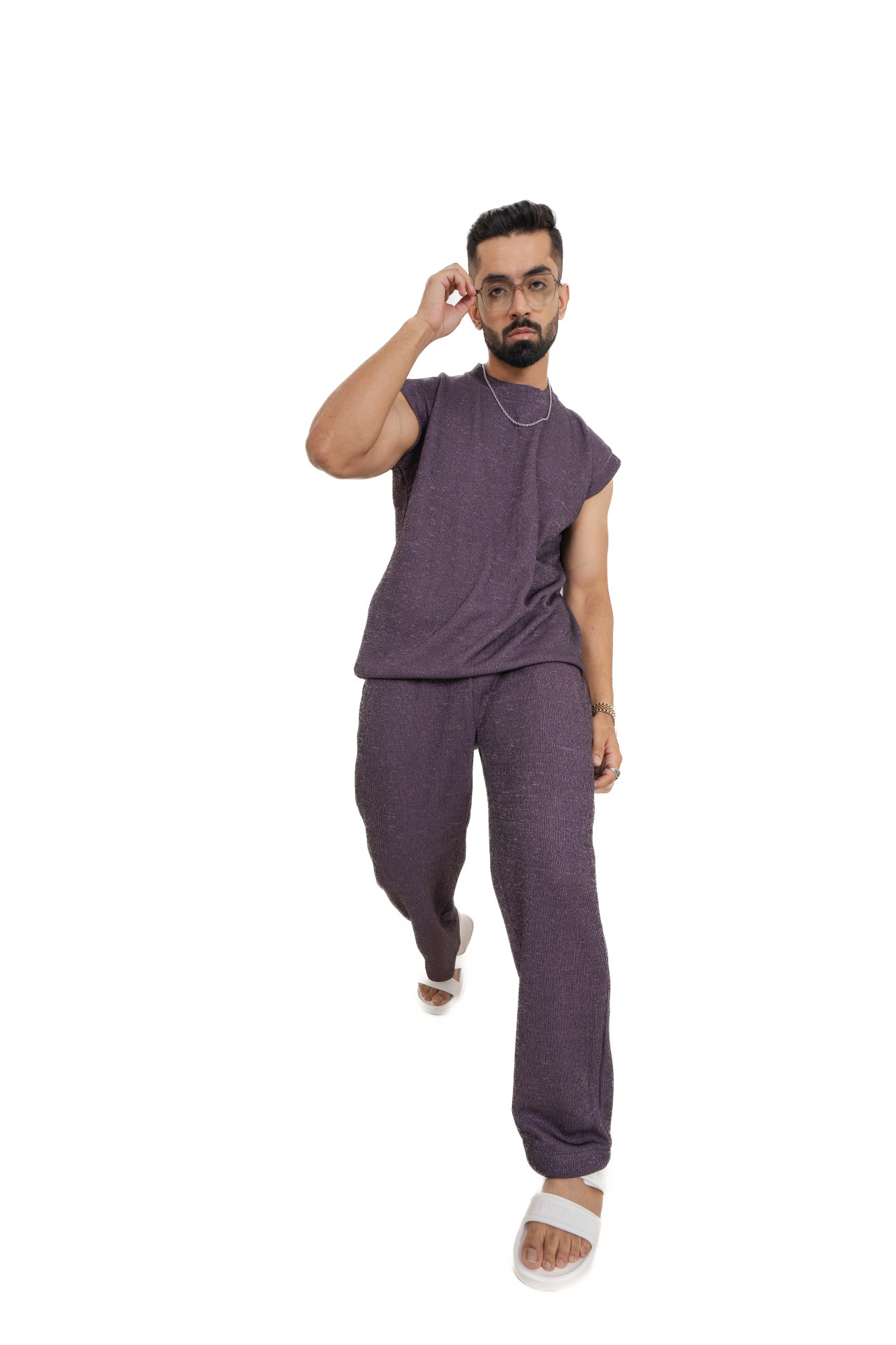 Oversized English Purple Tank