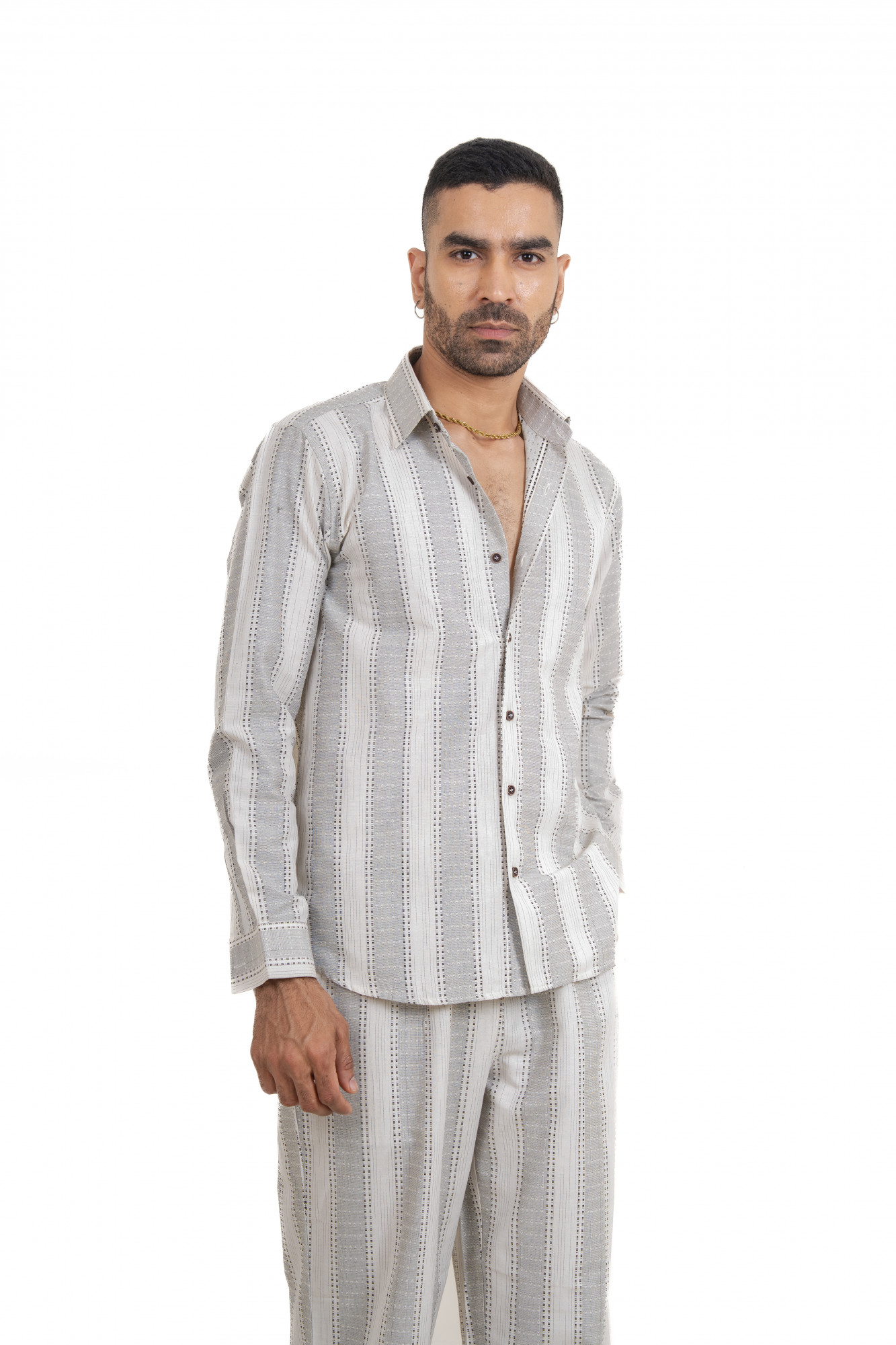 Striped Cotton Shirt