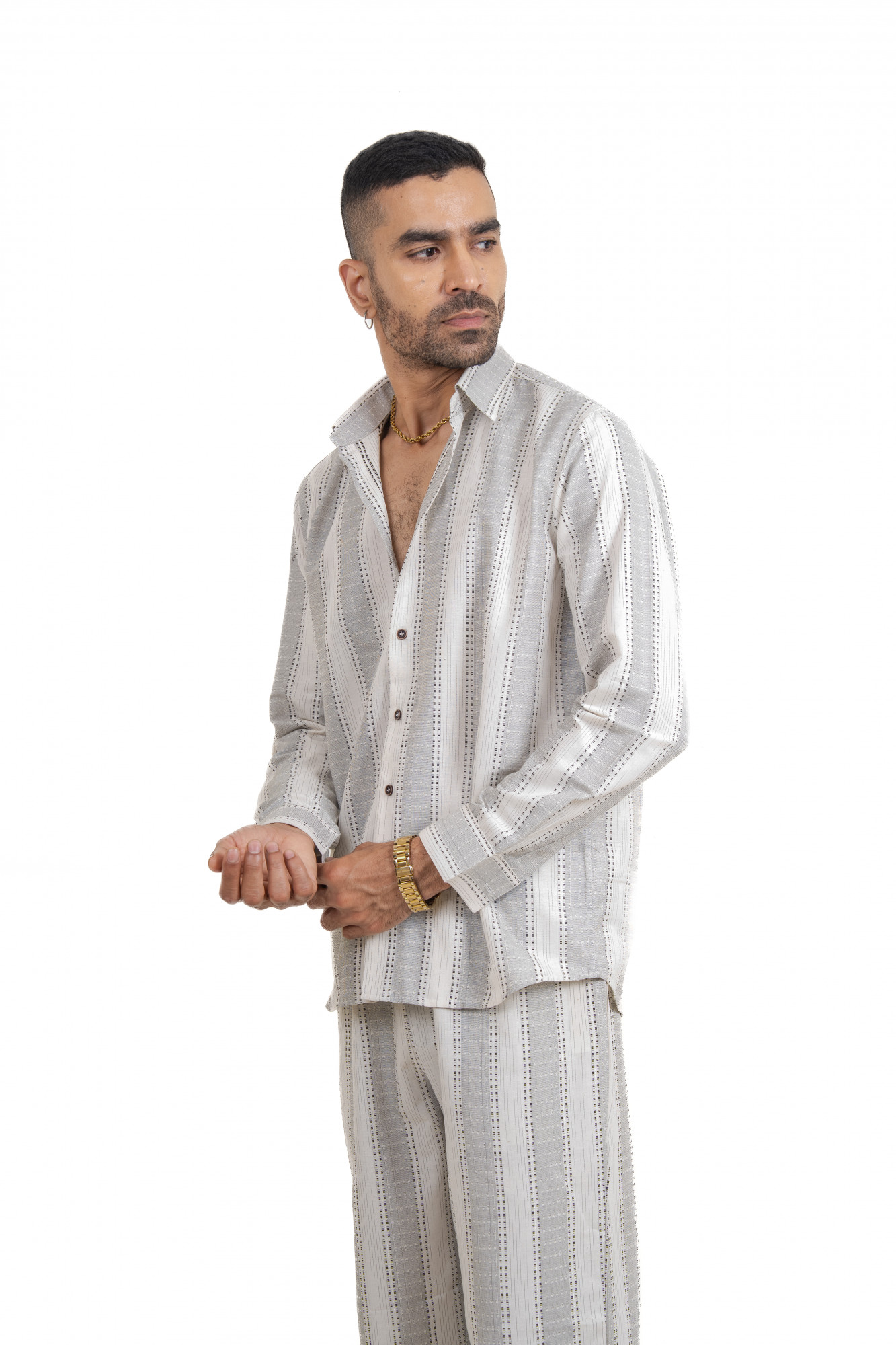 Striped Cotton Shirt