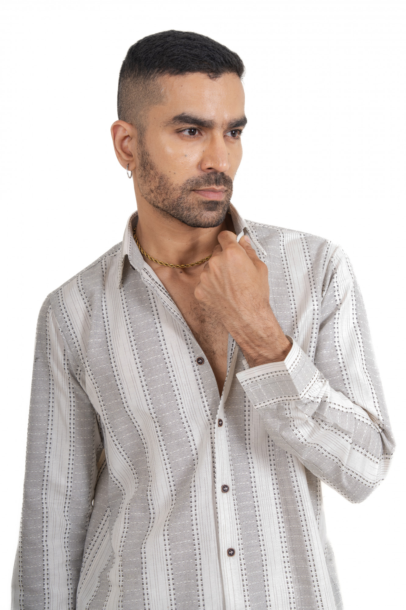 Striped Cotton Shirt