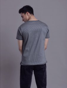 Men's Printed Co-ord Tshirt