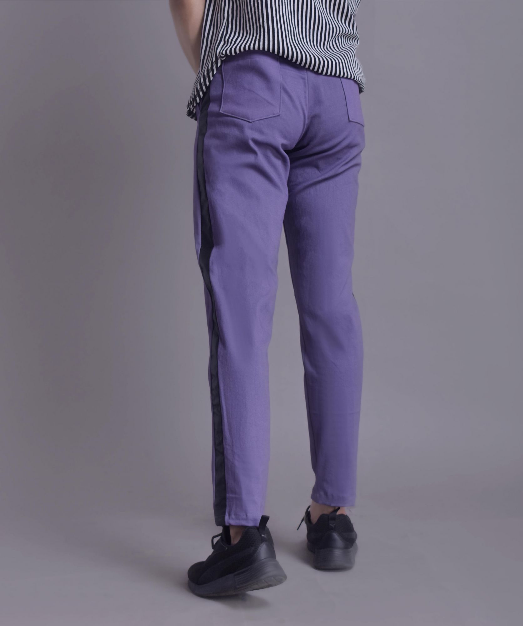 Mens Side Taped Stretch Pants