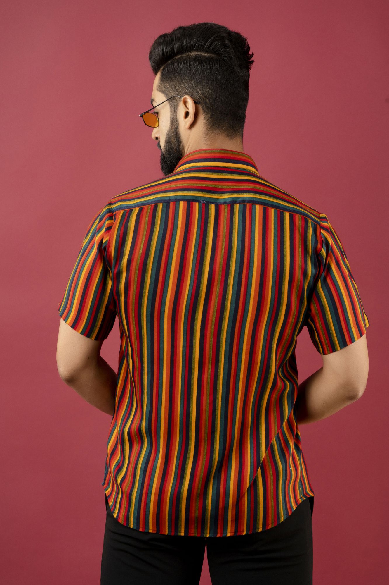 Striped Flowing Shirt