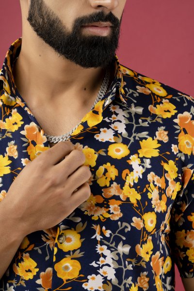 Printed Flowing Shirt