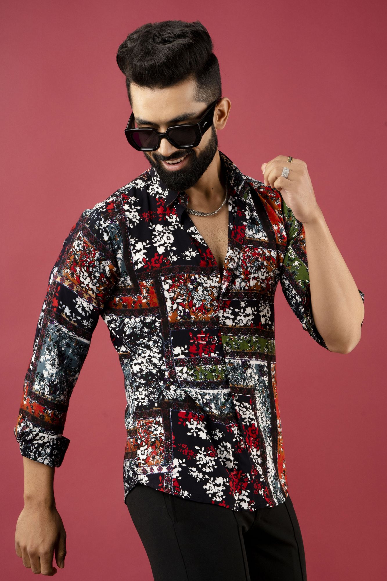 Flowing Printed Shirt