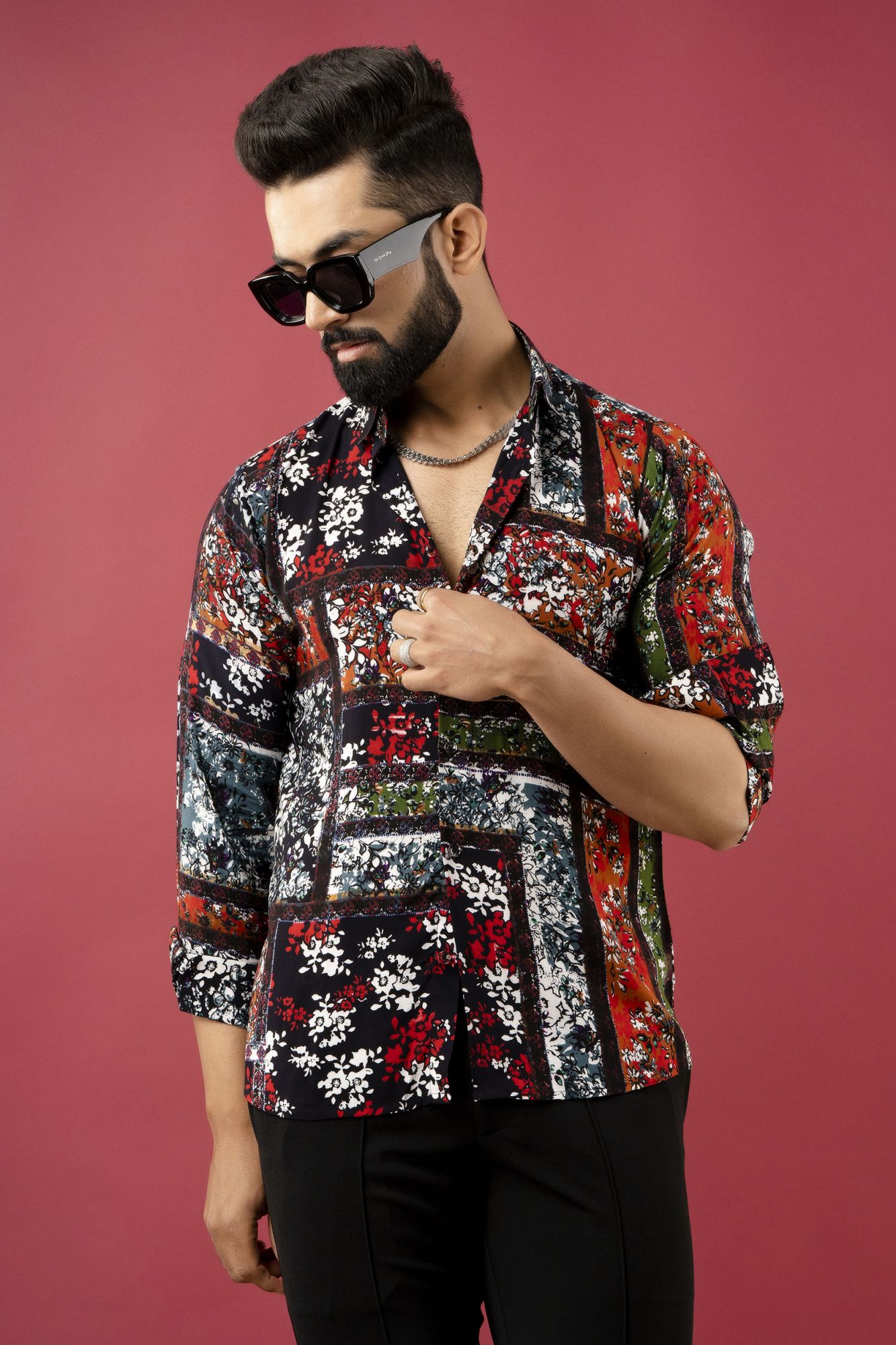 Flowing Printed Shirt