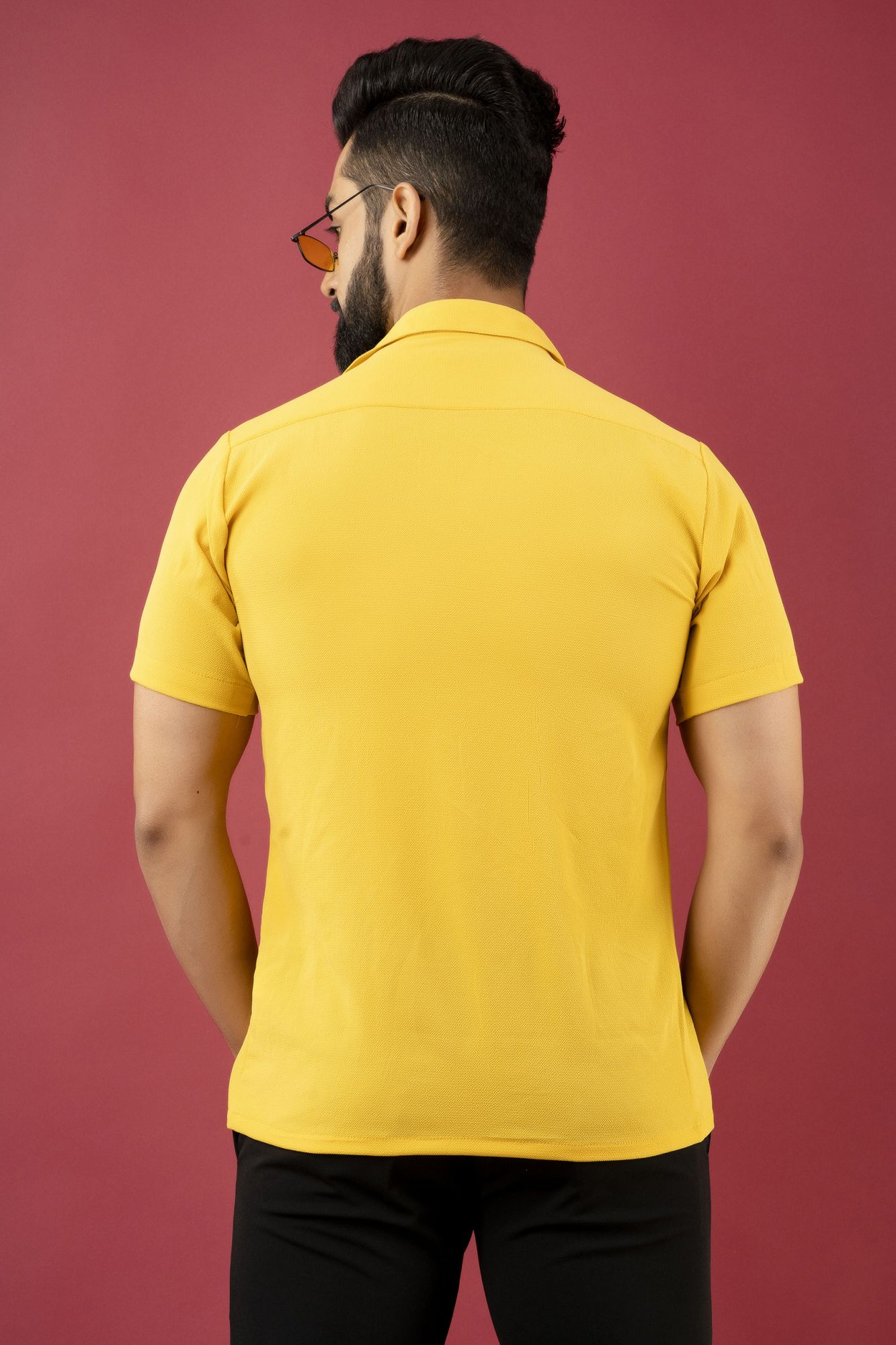 Yellow Flowing Shirt