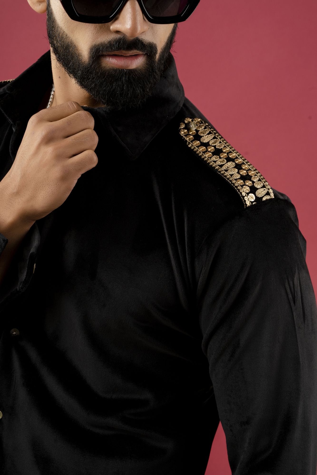 Roman Velvet Shirt