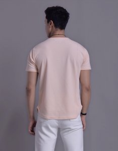 Men's Textured Basic Tshirt