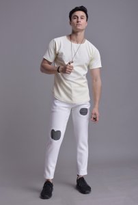 Men's Summer Textured Tshirt
