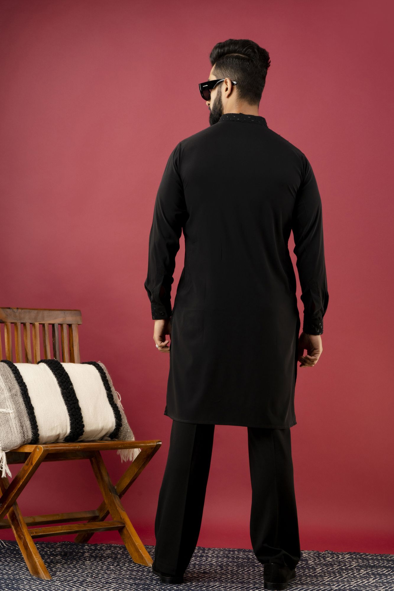 Black Guise Kurta