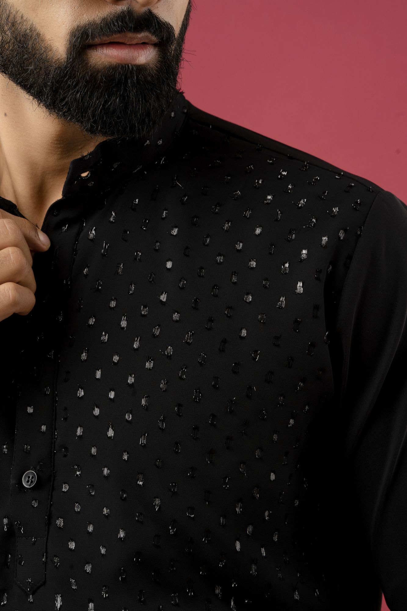 Black Guise Kurta