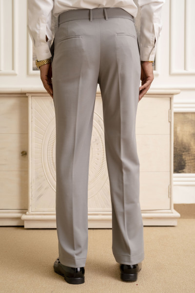 Bootcut Pants In Charcoal Grey