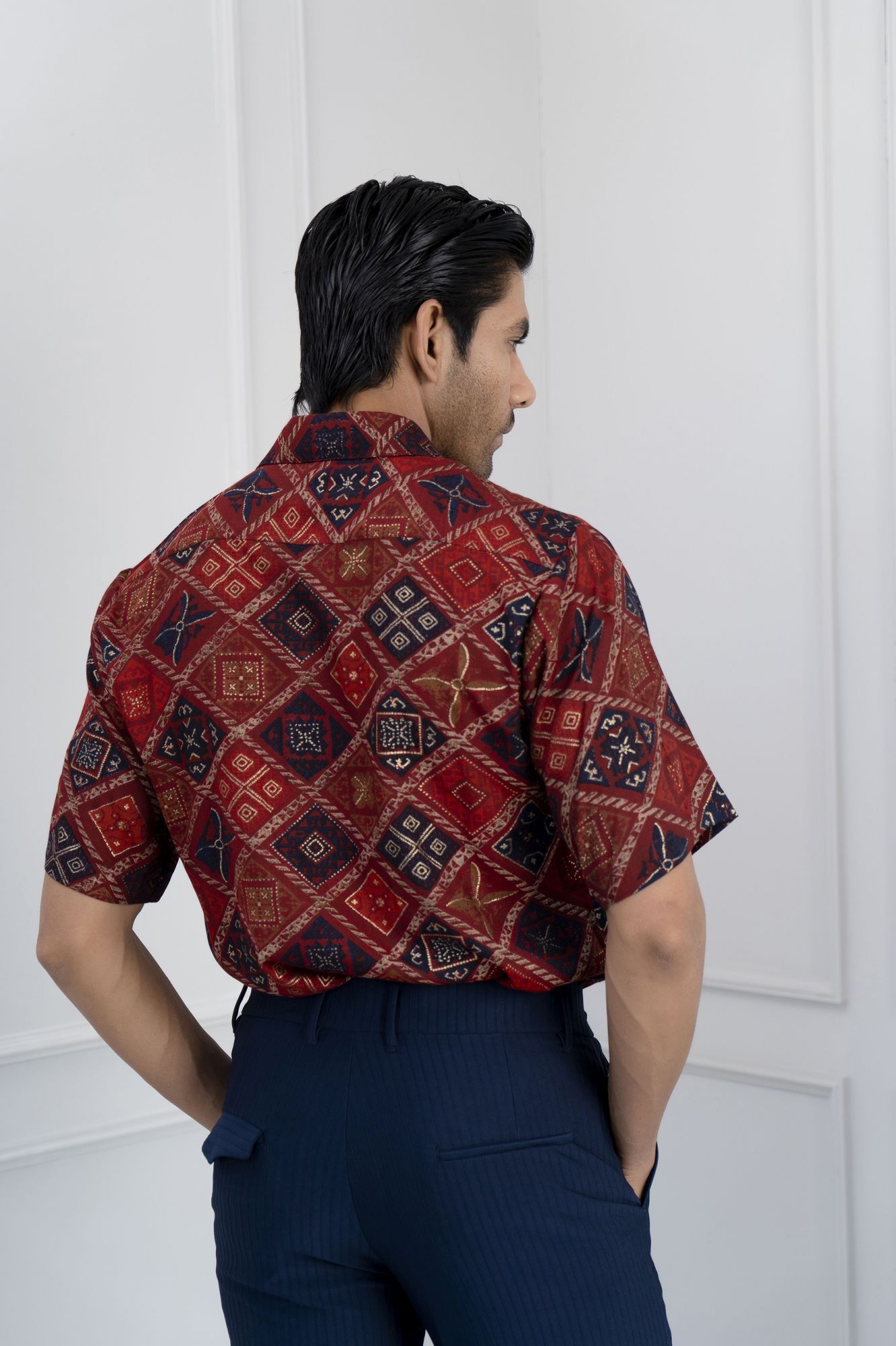 Geometry Print Shirt