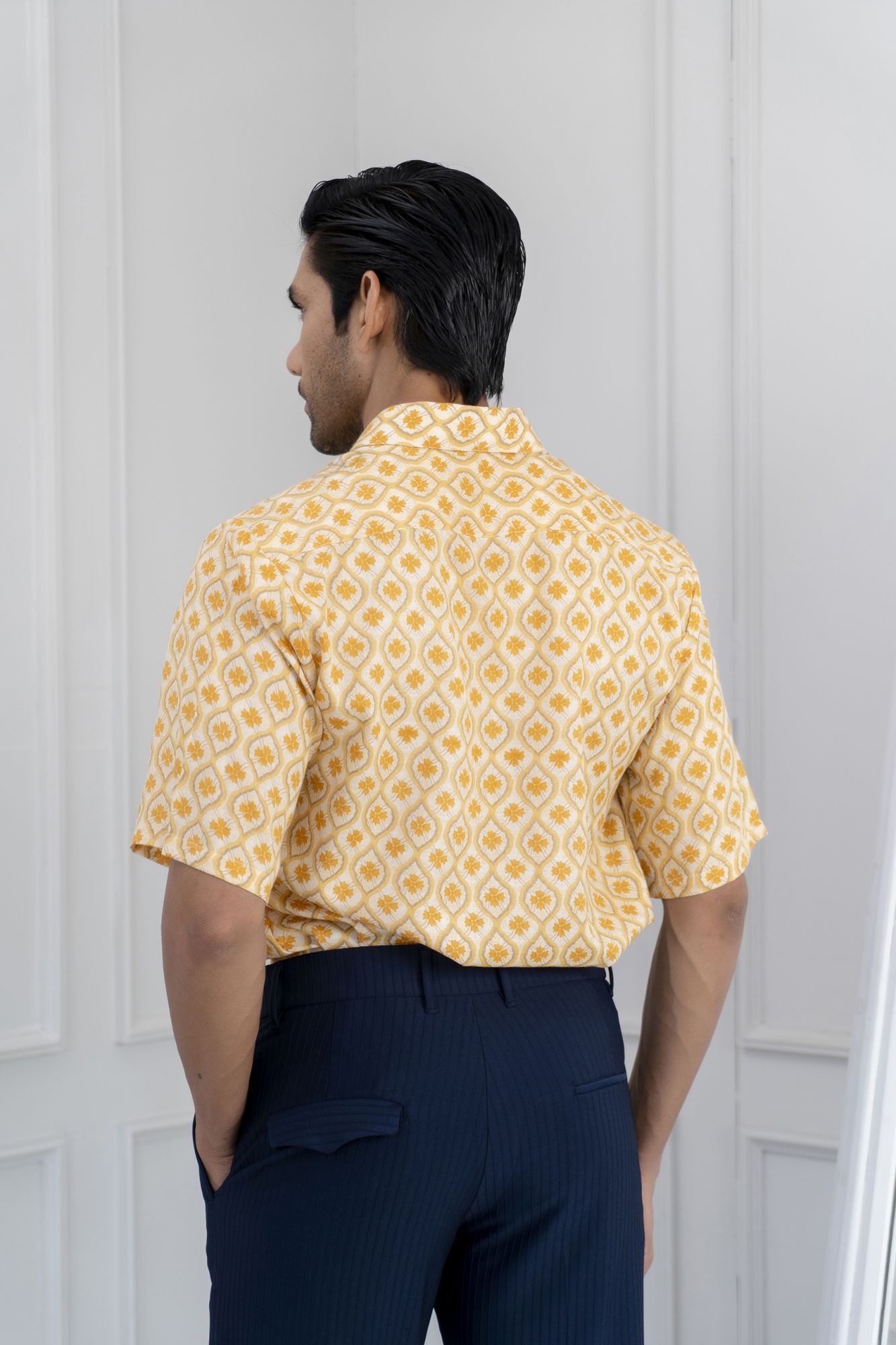 Flowing Shirt In Yellow