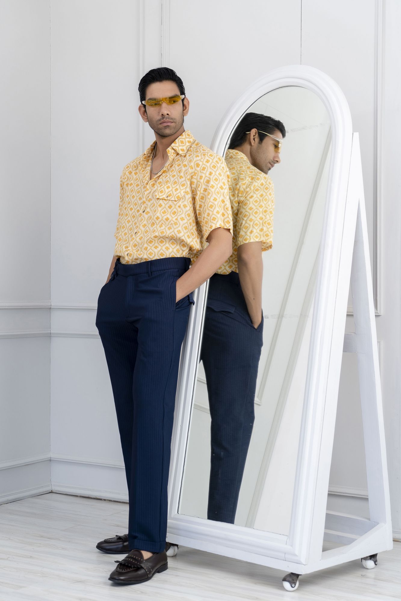 Flowing Shirt In Yellow