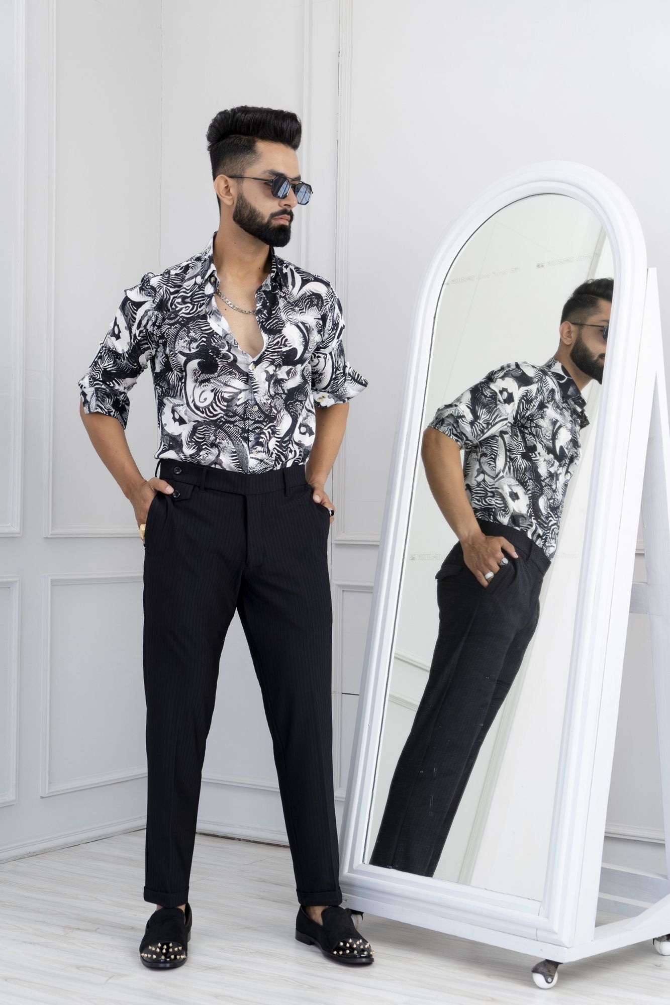 Flowing Printed Shirt