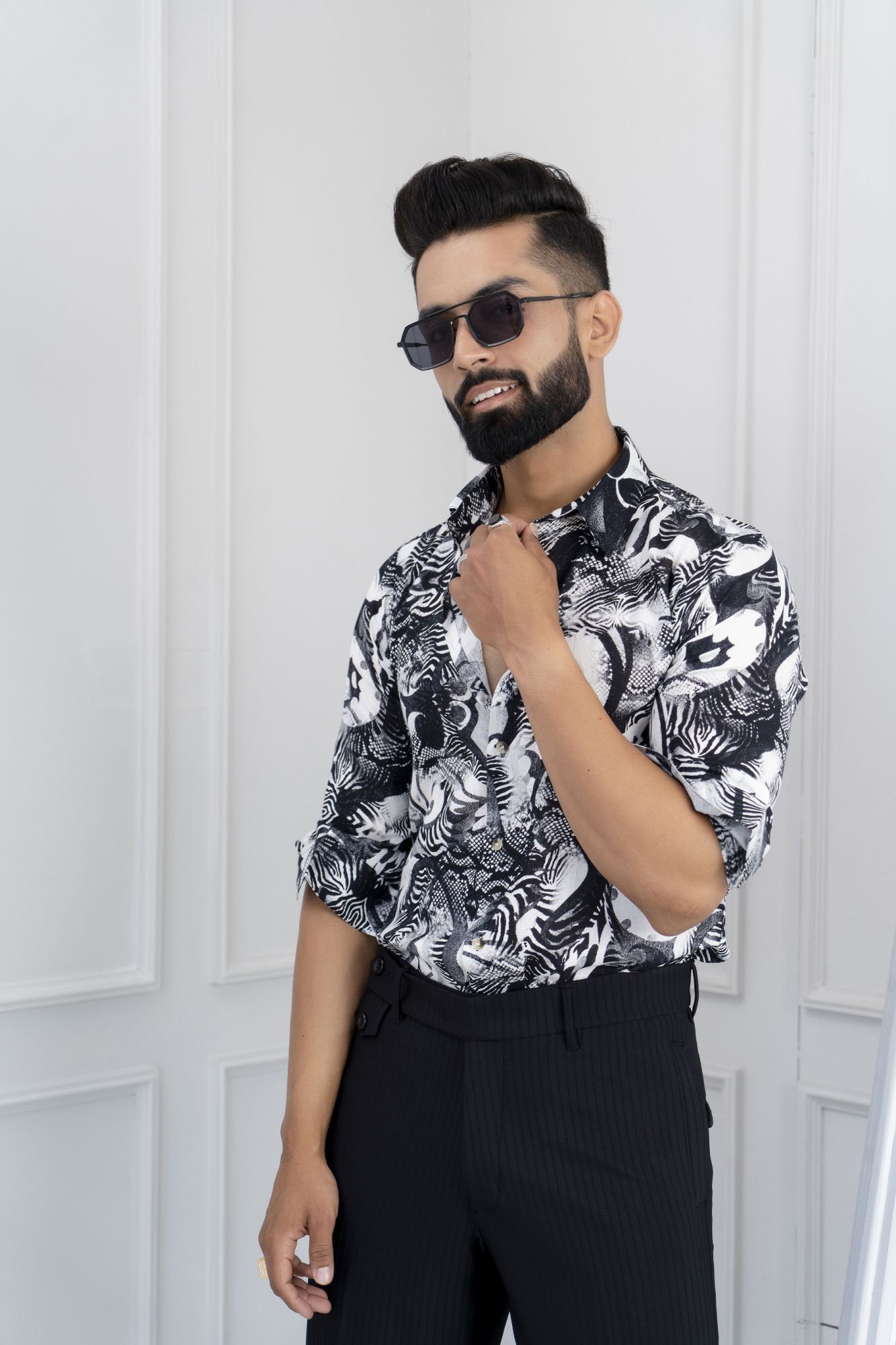 Flowing Printed Shirt