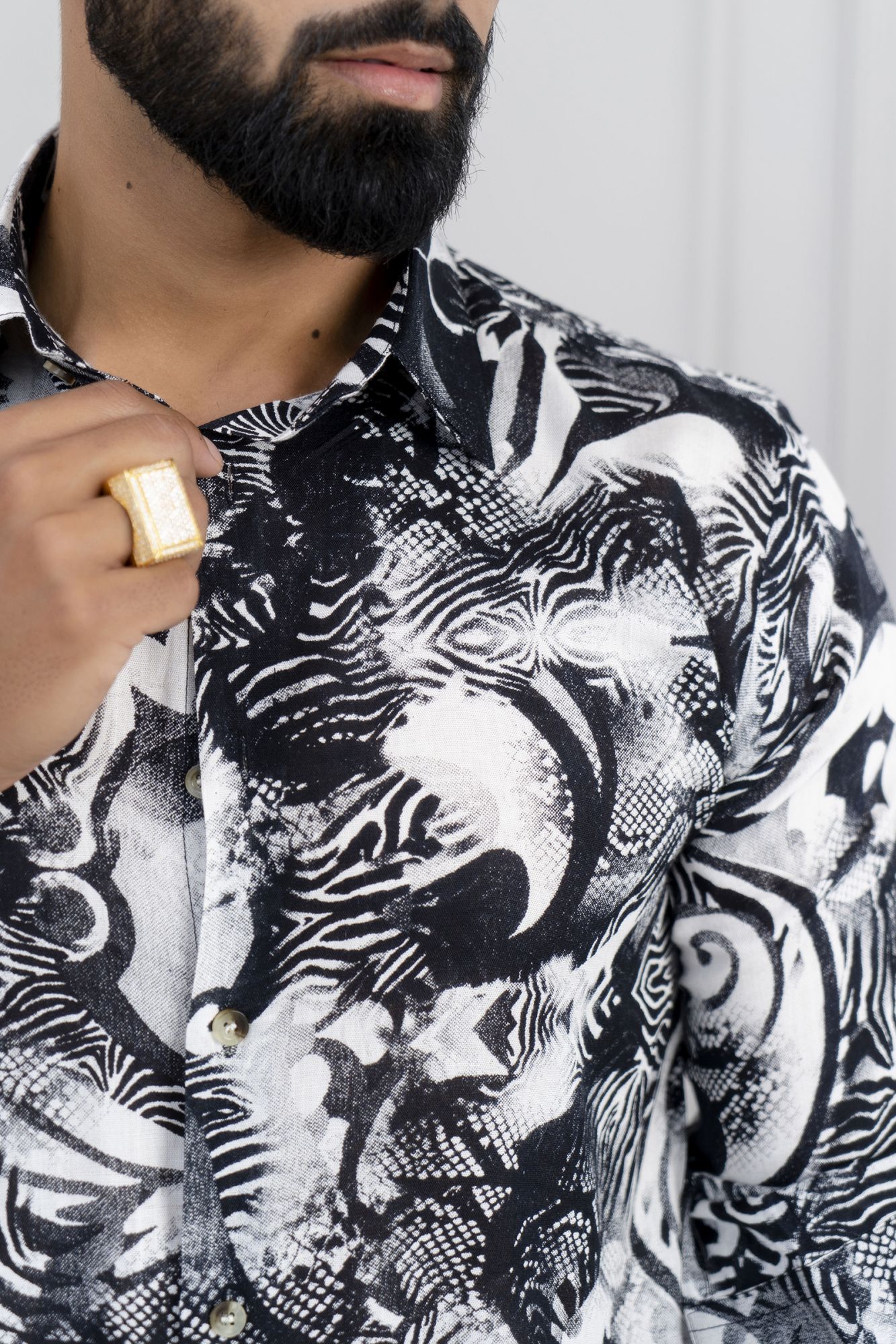 Flowing Printed Shirt