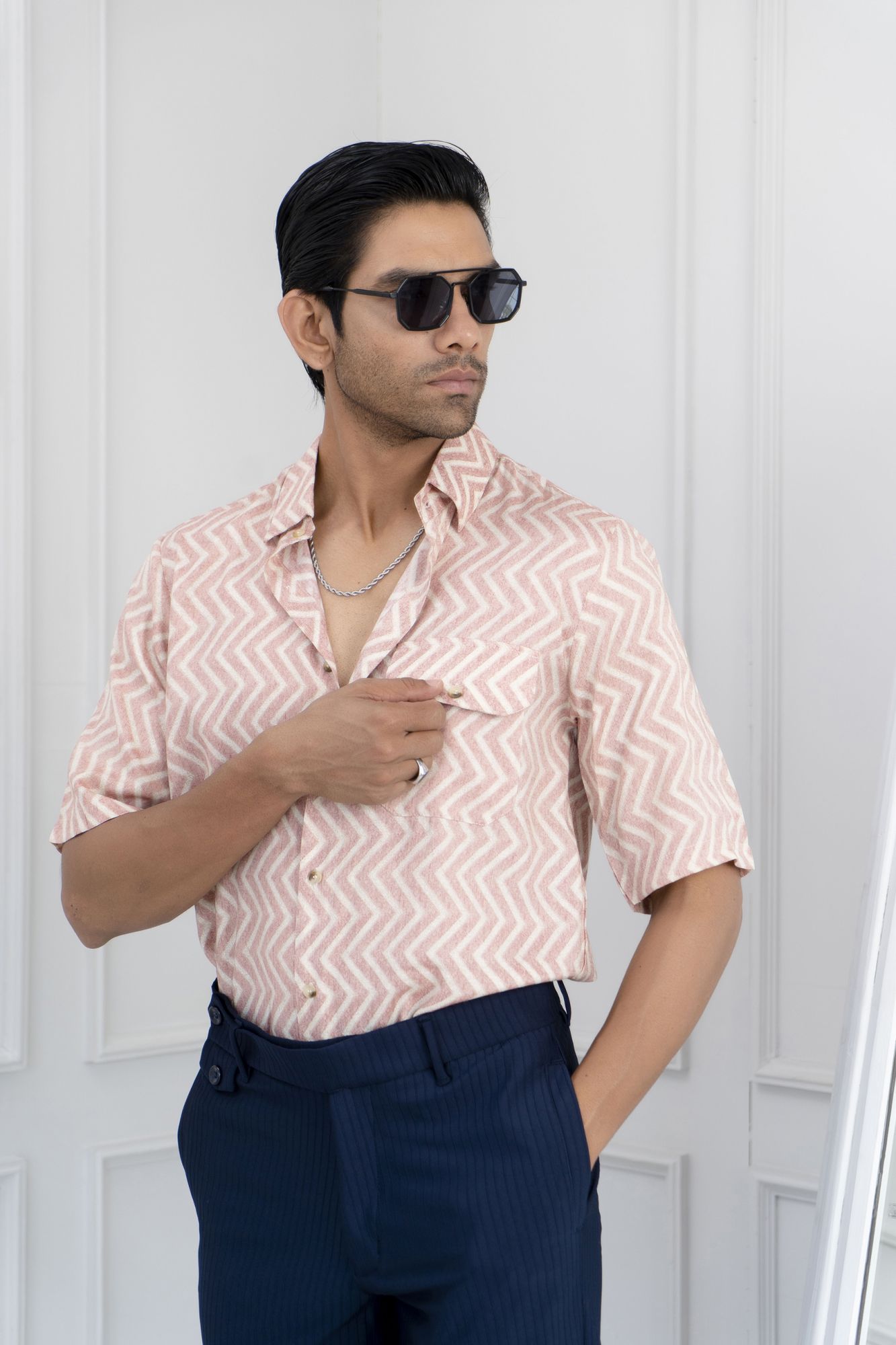 Geometric Printed Shirt