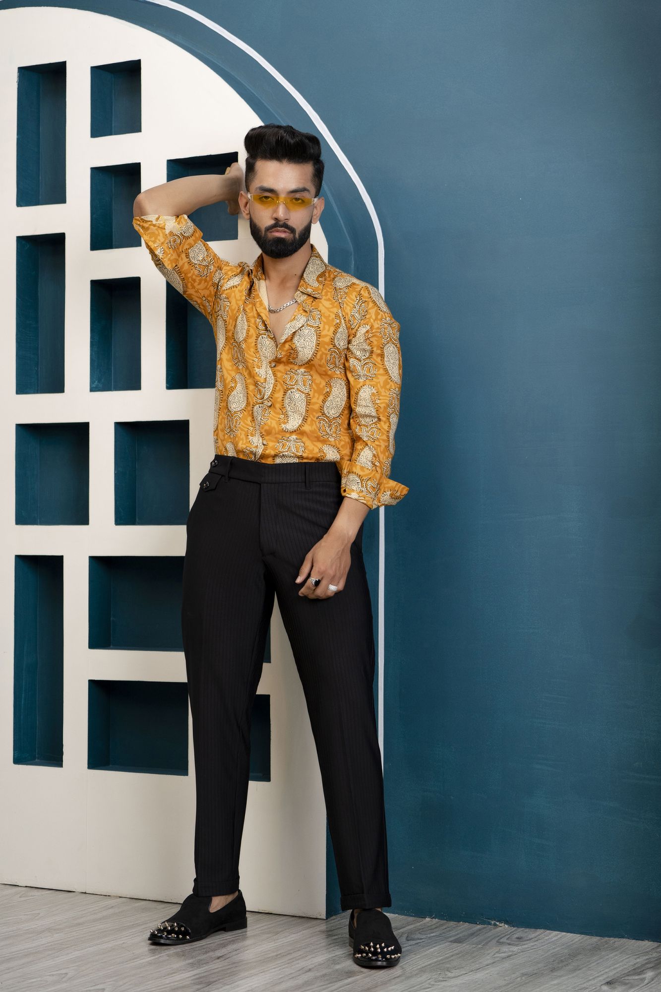 Printed Flowing Shirt