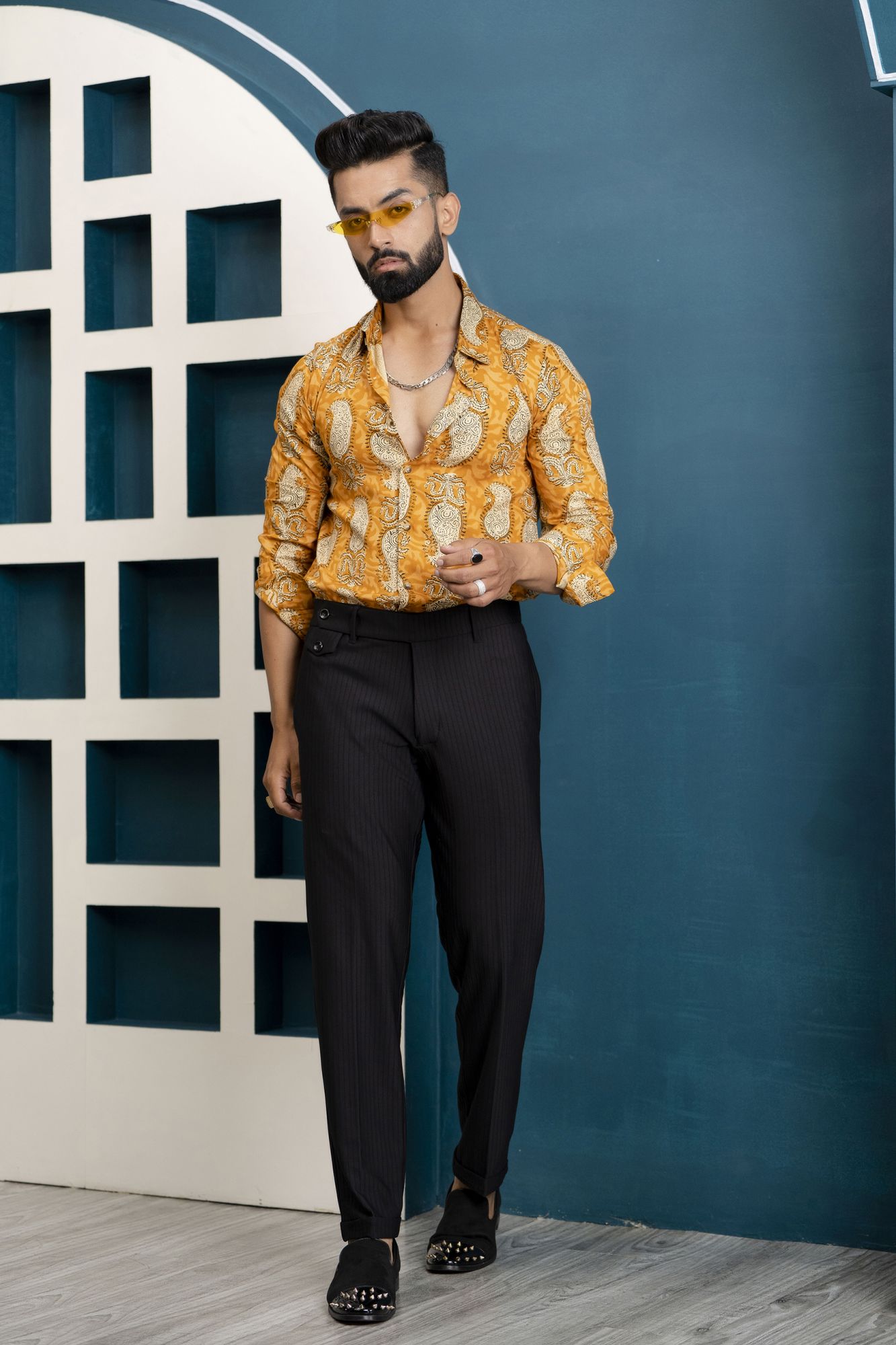 Printed Flowing Shirt