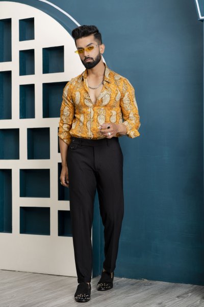 Printed Flowing Shirt