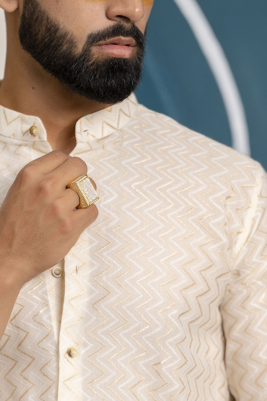 Textured Cotton Shirt