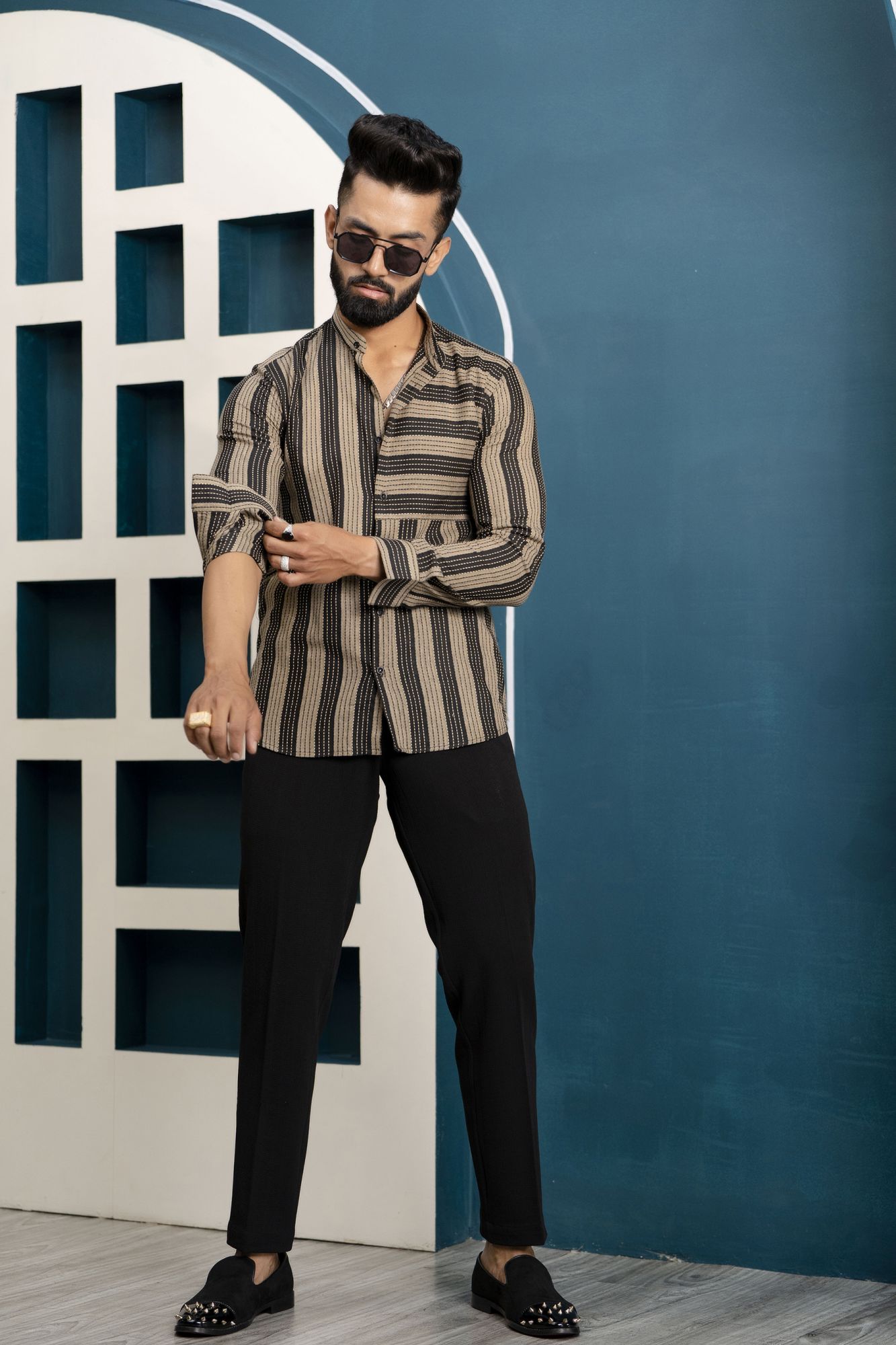 Striped Cotton Shirt