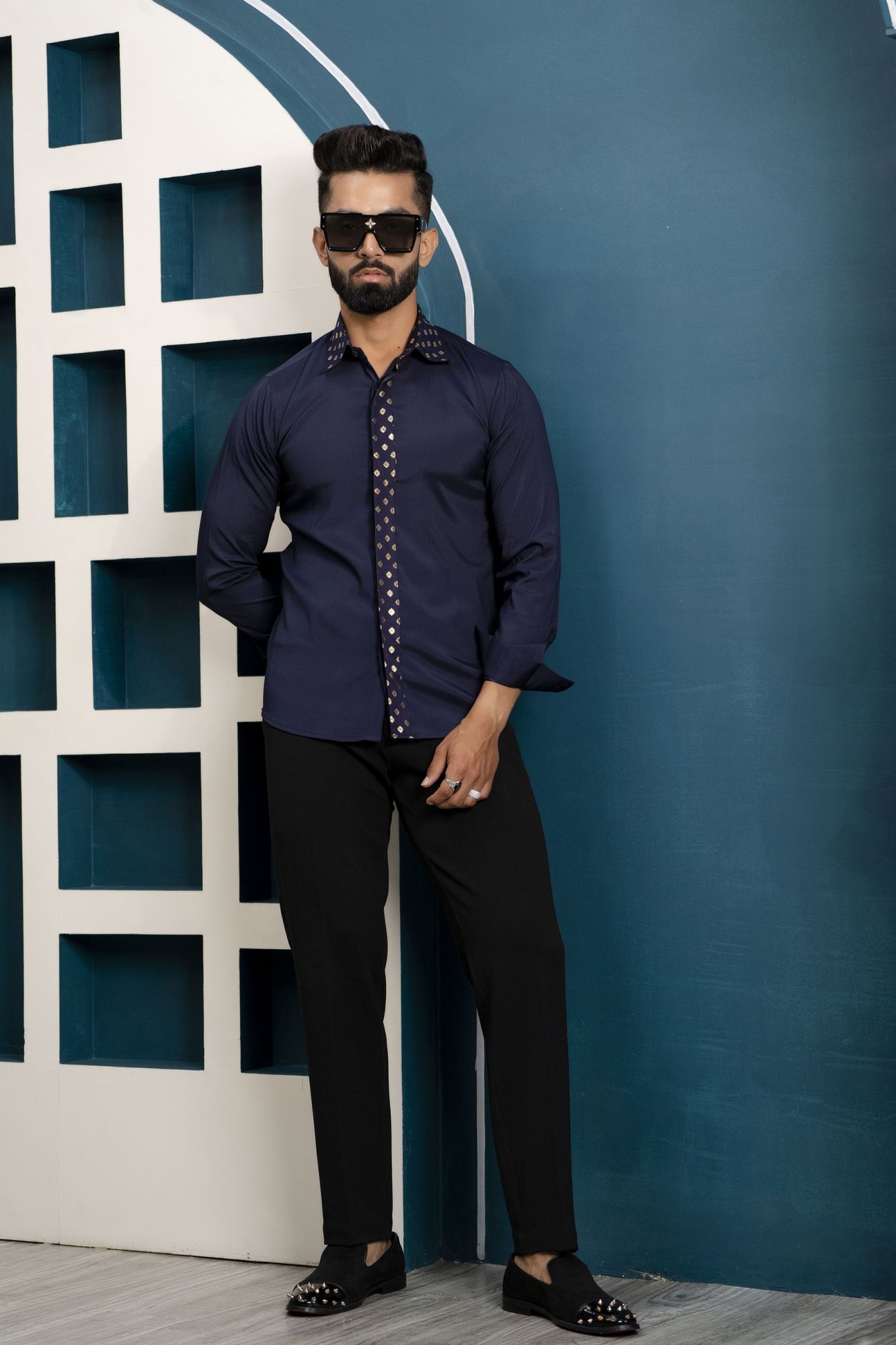 Formal Guise Shirt In Blue