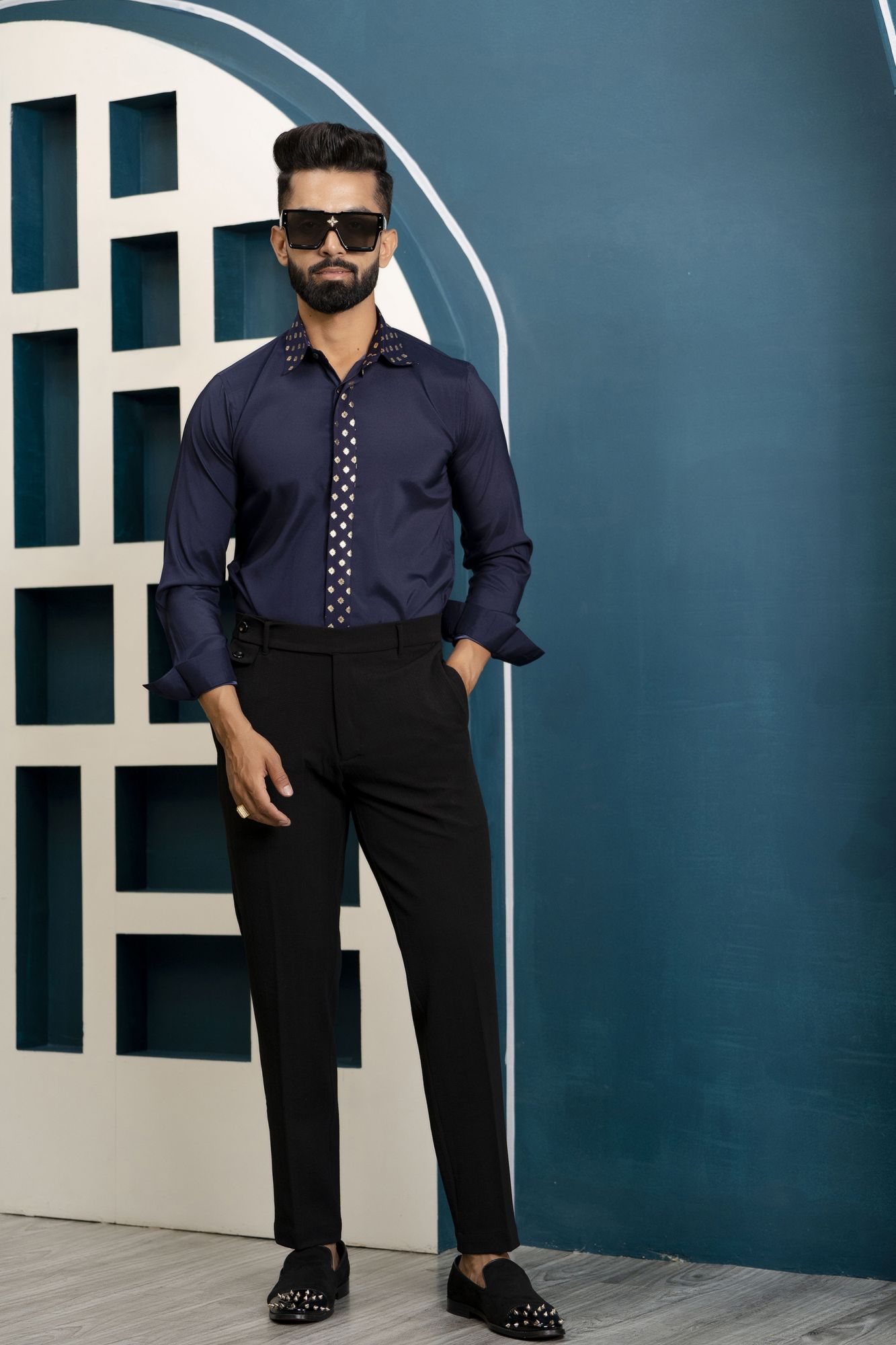 Formal Guise Shirt In Blue