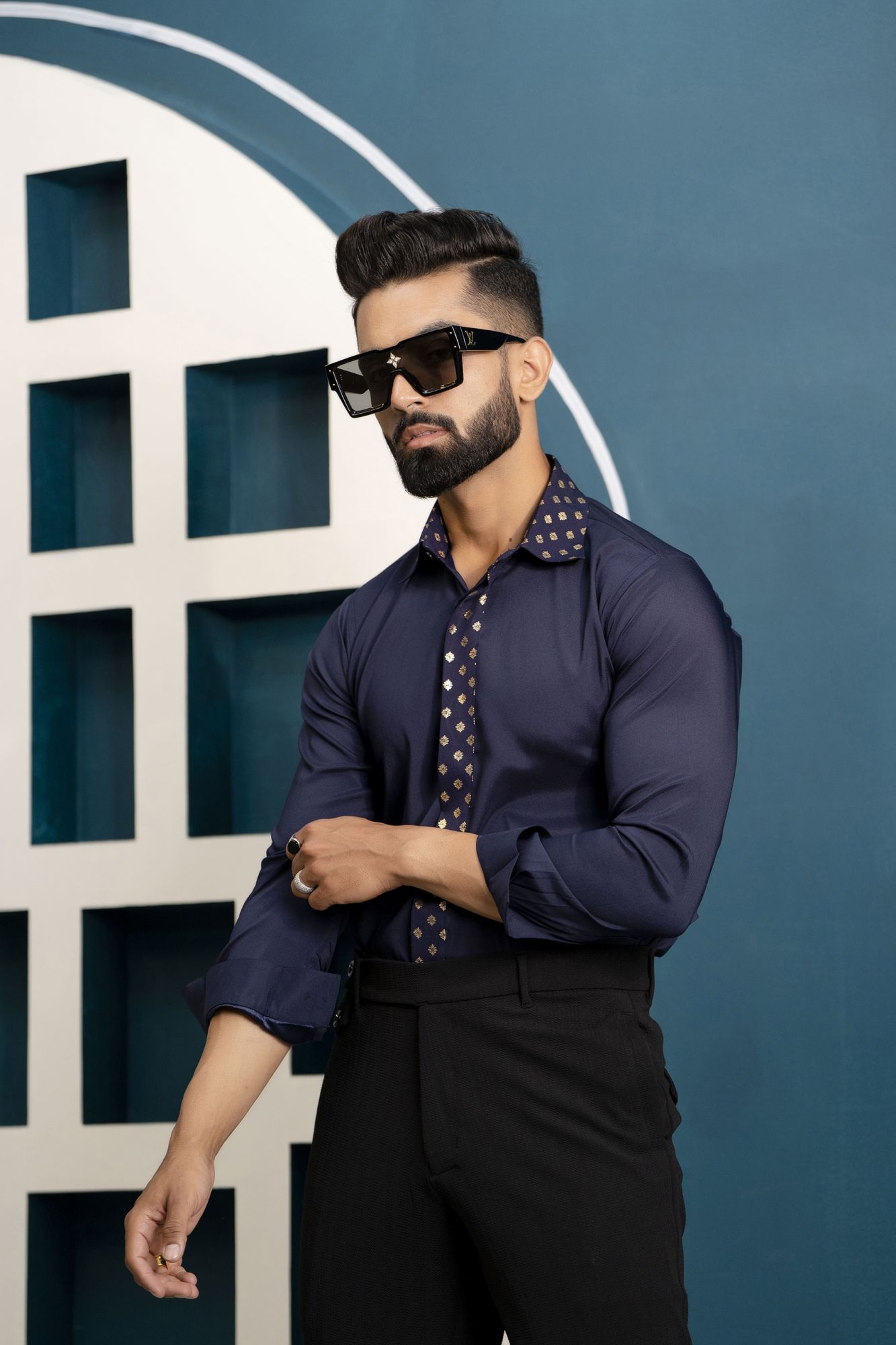 Formal Guise Shirt In Blue