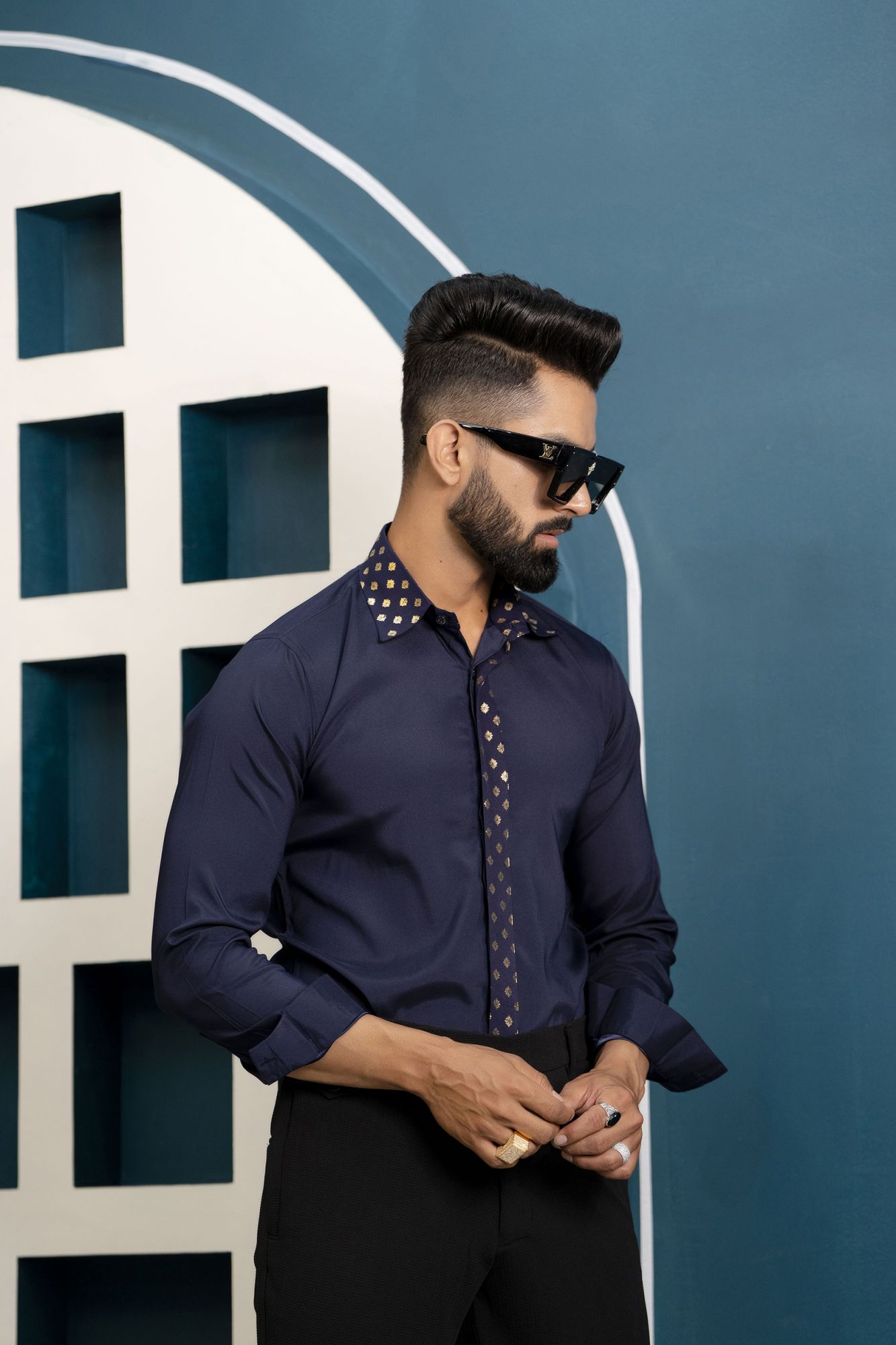 Formal Guise Shirt In Blue