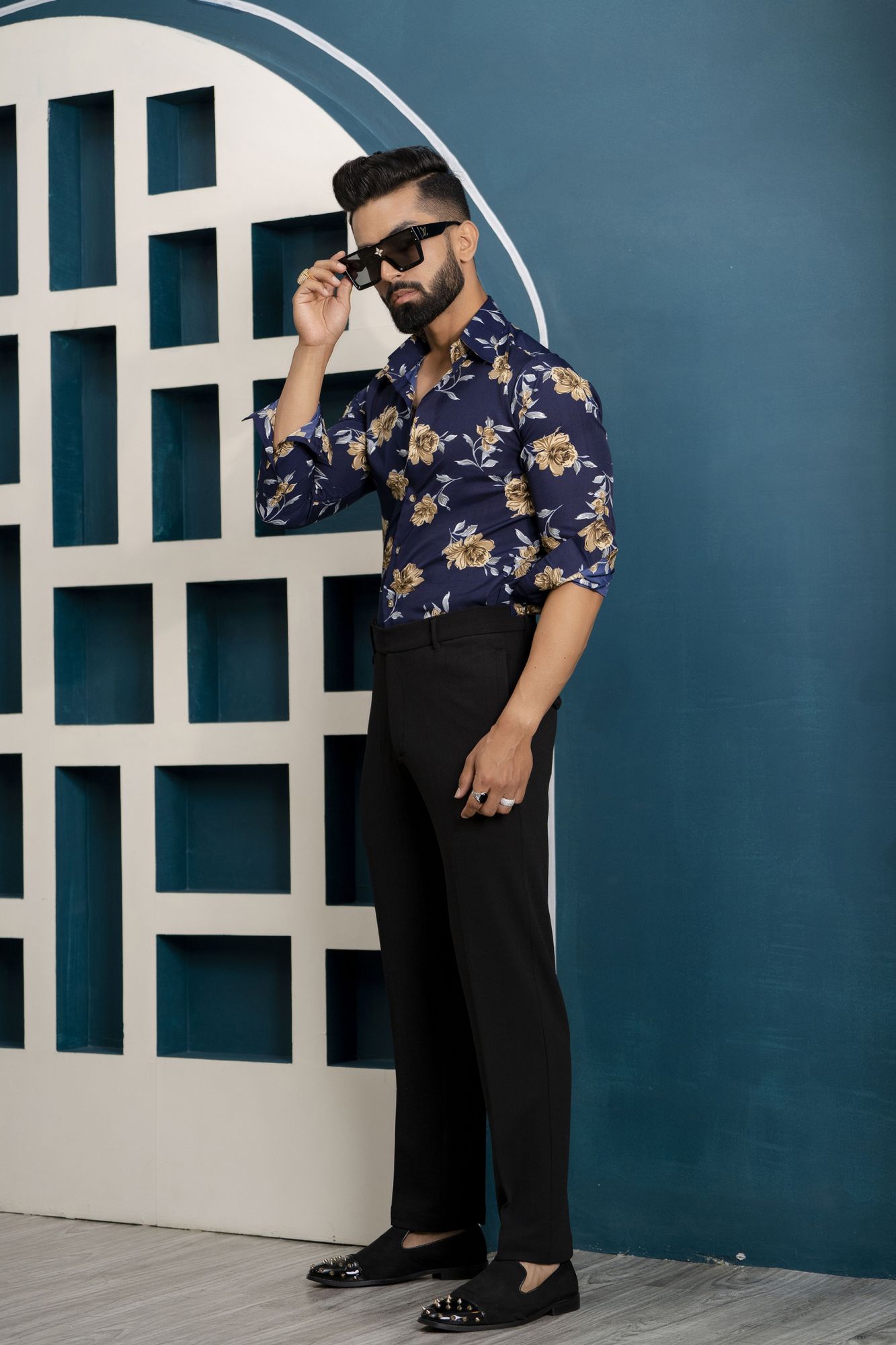 Printed Floral Shirt