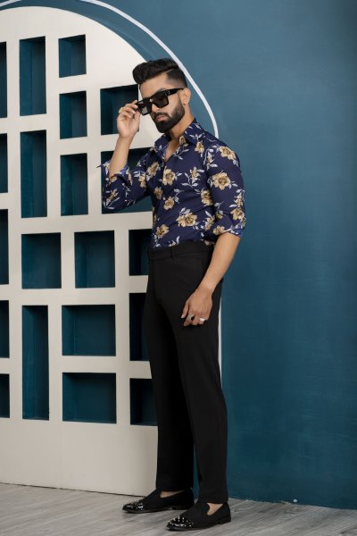 Printed Floral Shirt