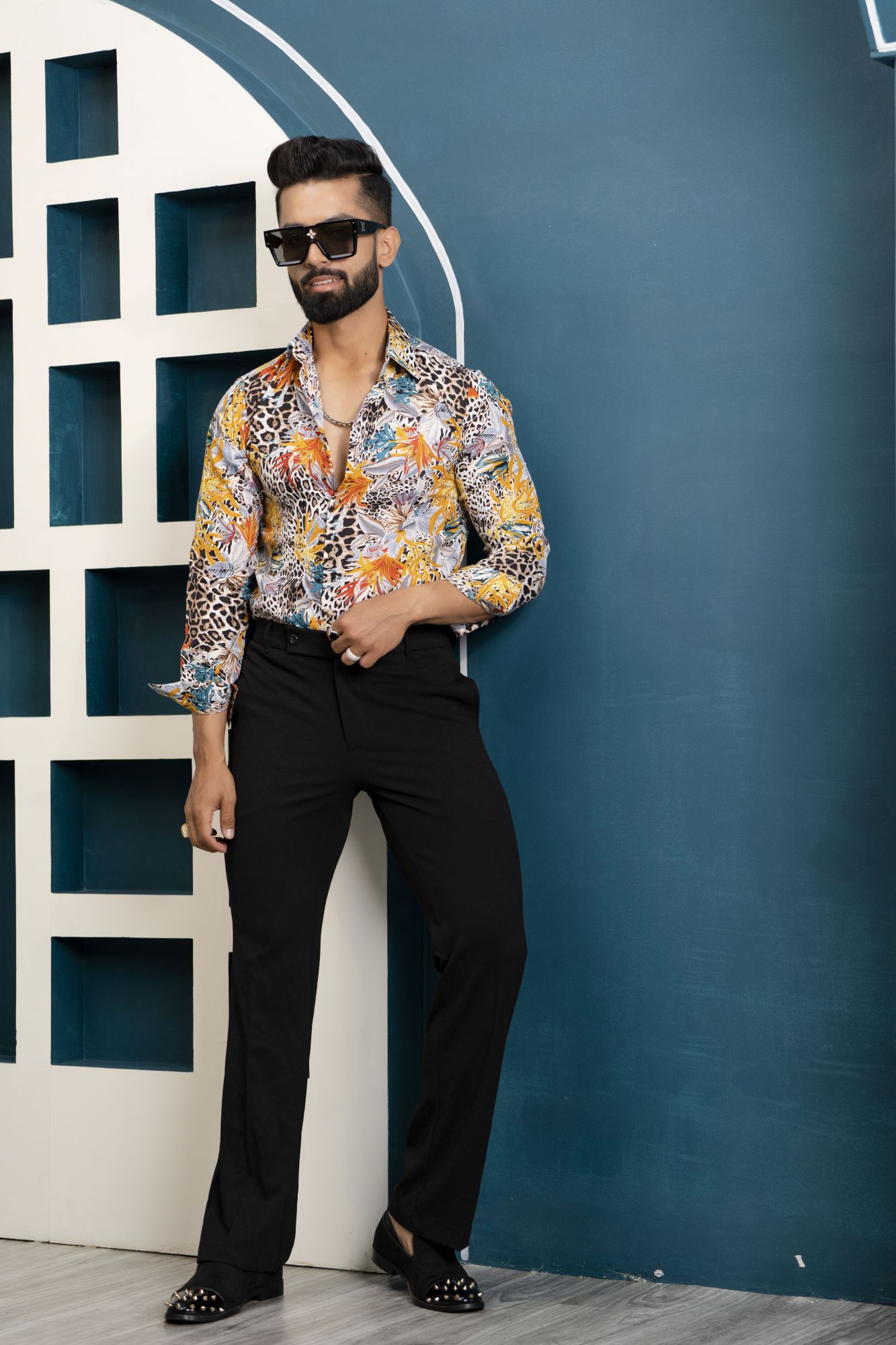 Animal Floral Shirt