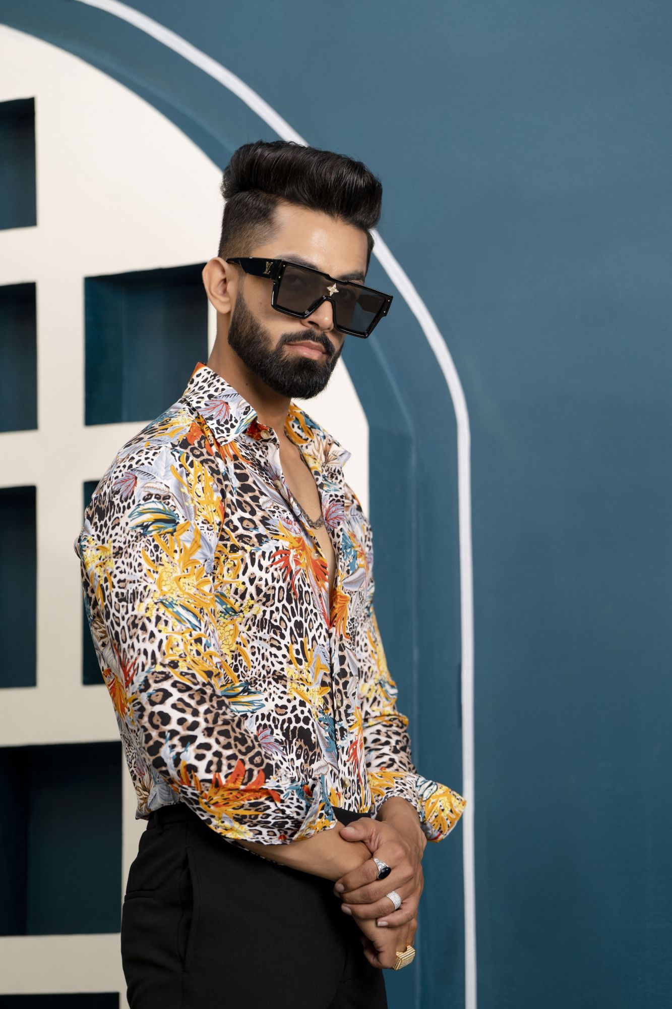 Animal Floral Shirt