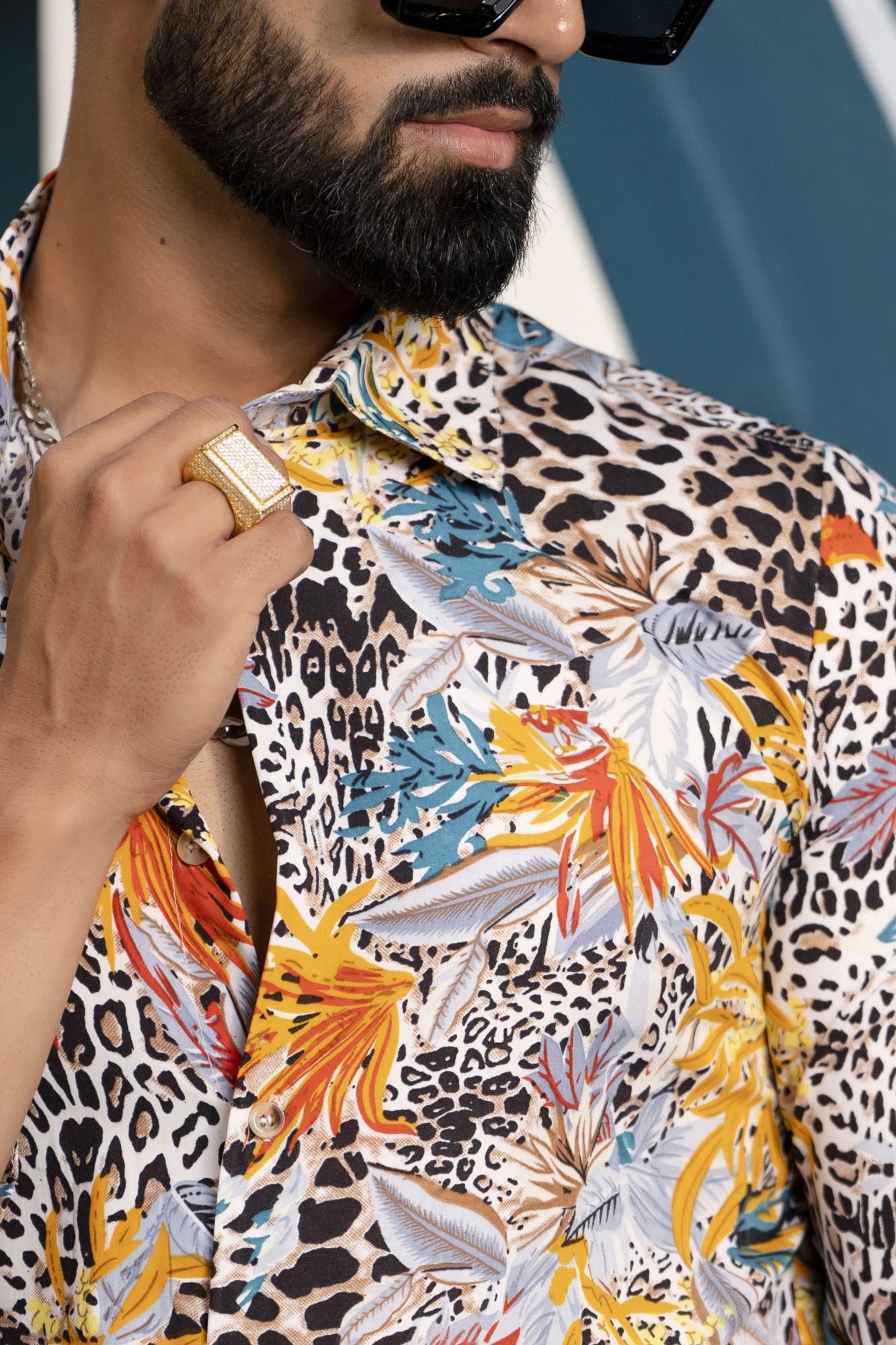 Animal Floral Shirt
