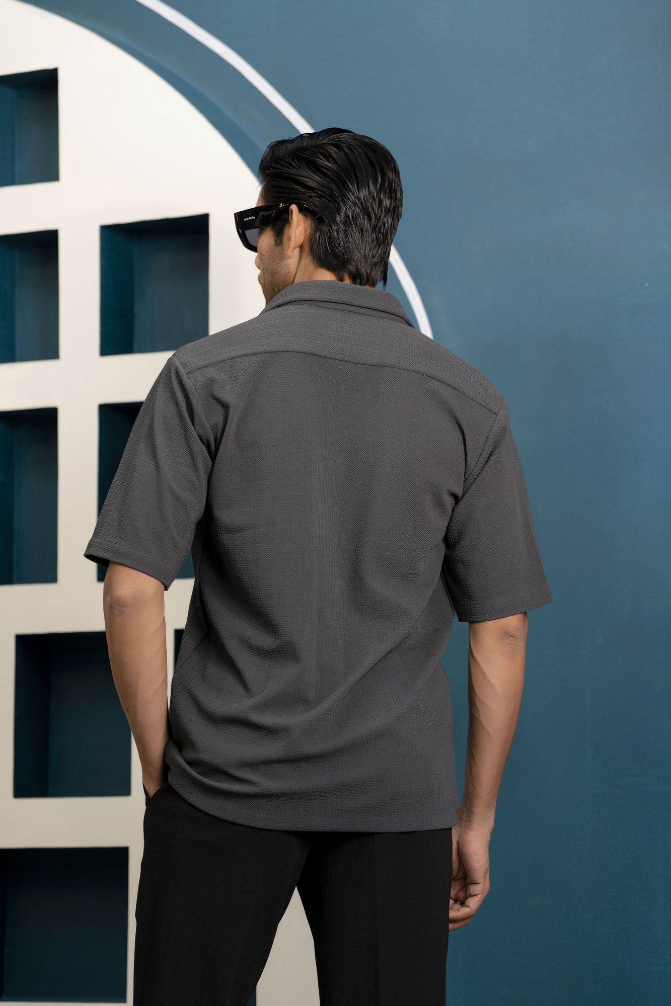 GenZ Shirt In Dark Grey