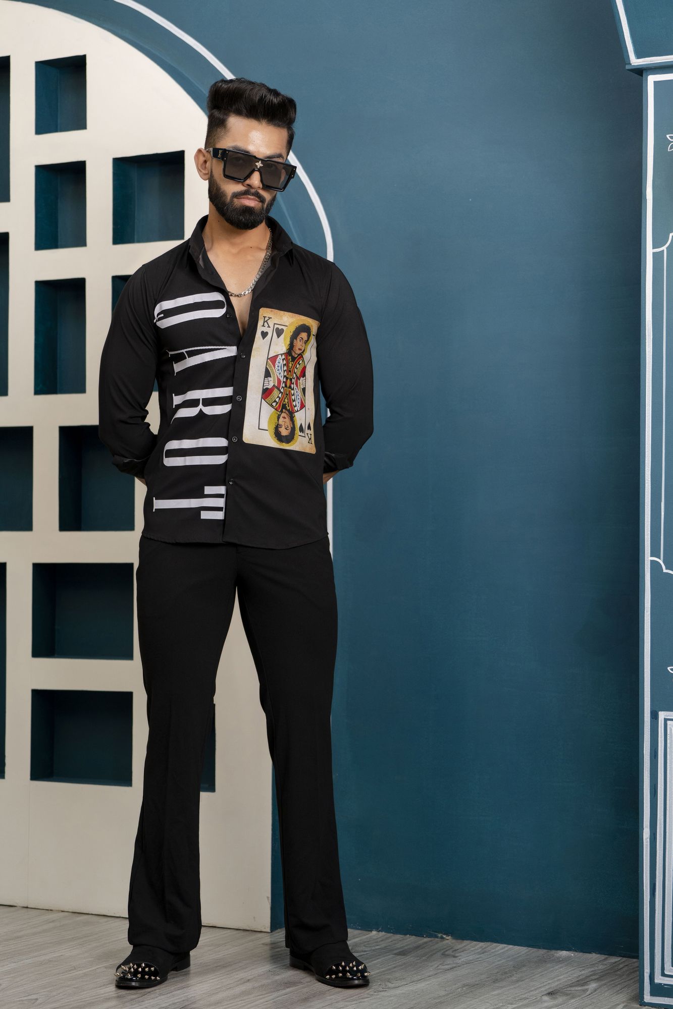 Qarot King Shirt In Black