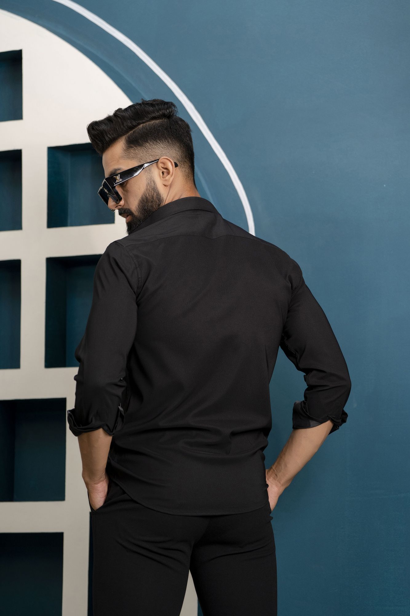 Qarot King Shirt In Black