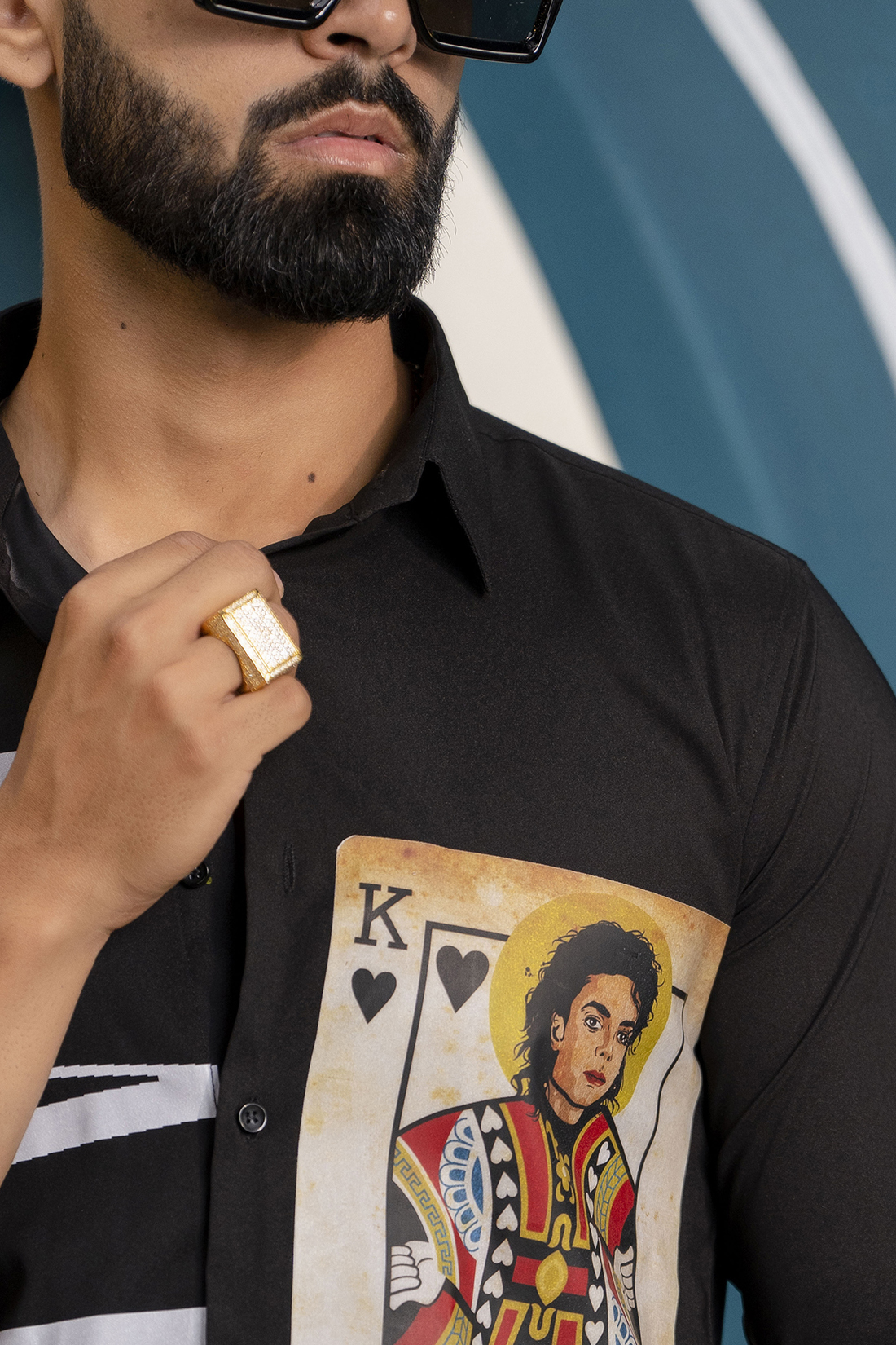 Qarot King Shirt In Black