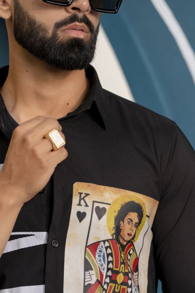 Qarot King Shirt In Black