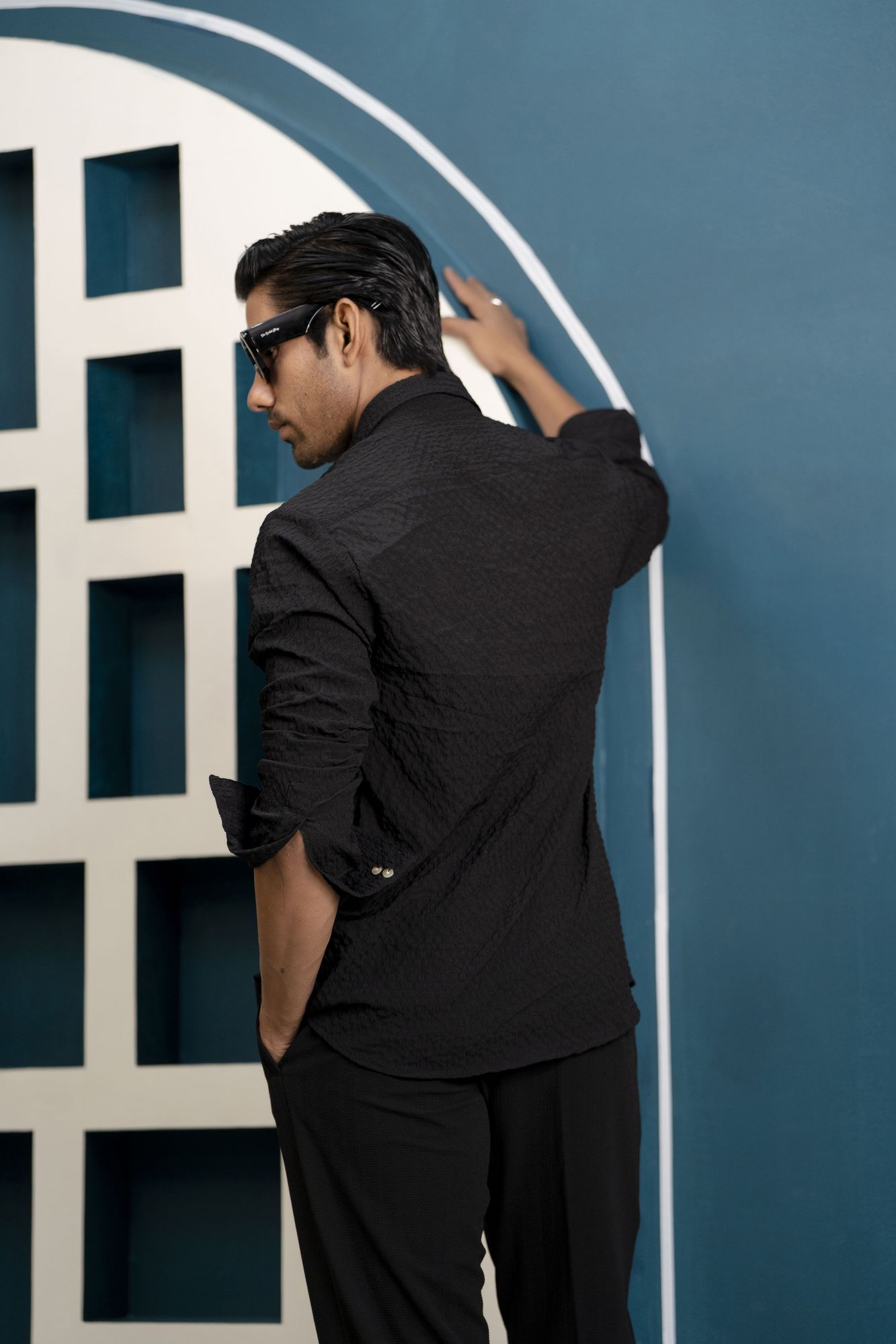 Bubble Shirt In Black