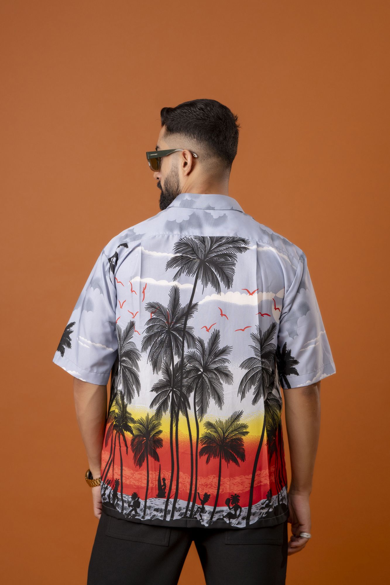 Printed Flowing Shirt