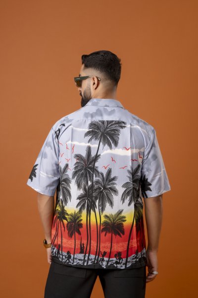 Printed Flowing Shirt